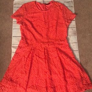 Apt 9 Coral Lace Dress